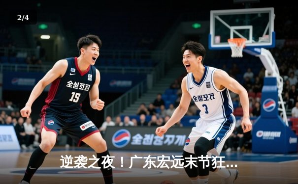 逆袭之夜！广东宏远末节狂飙逆转浙江稠州，胡明轩砍下28分率队夺赛点 - 2